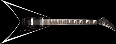 Guitarra Eléctrica Jackson Js32 King V Rw Fb Blk W/Wht Bvl 2910123572